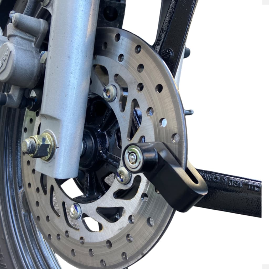 Cadeado Trava De Disco Para Moto 35 Mm Preto Universal Atrox bicicleta