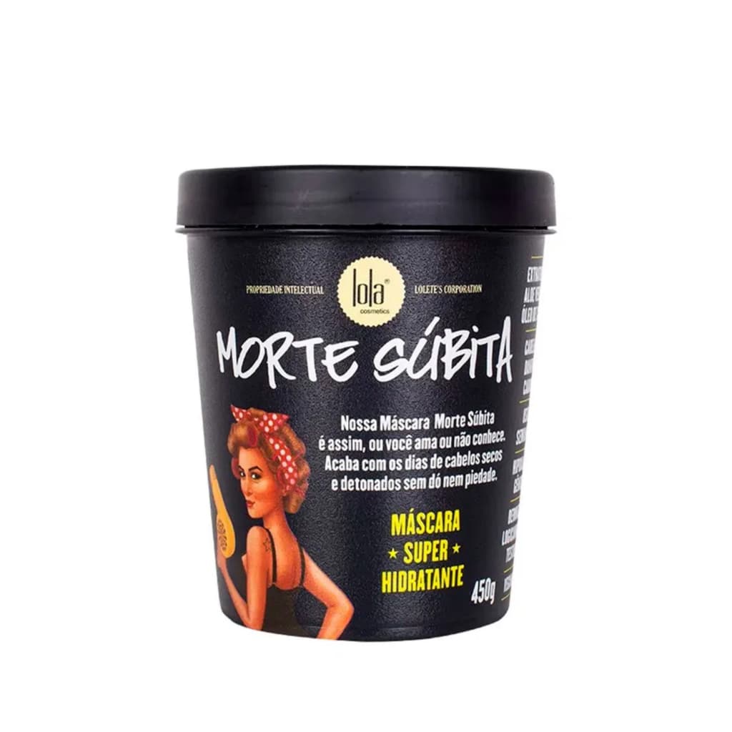 Lola Cosmetics Morte Súbita Máscara de Hidratação 450g
