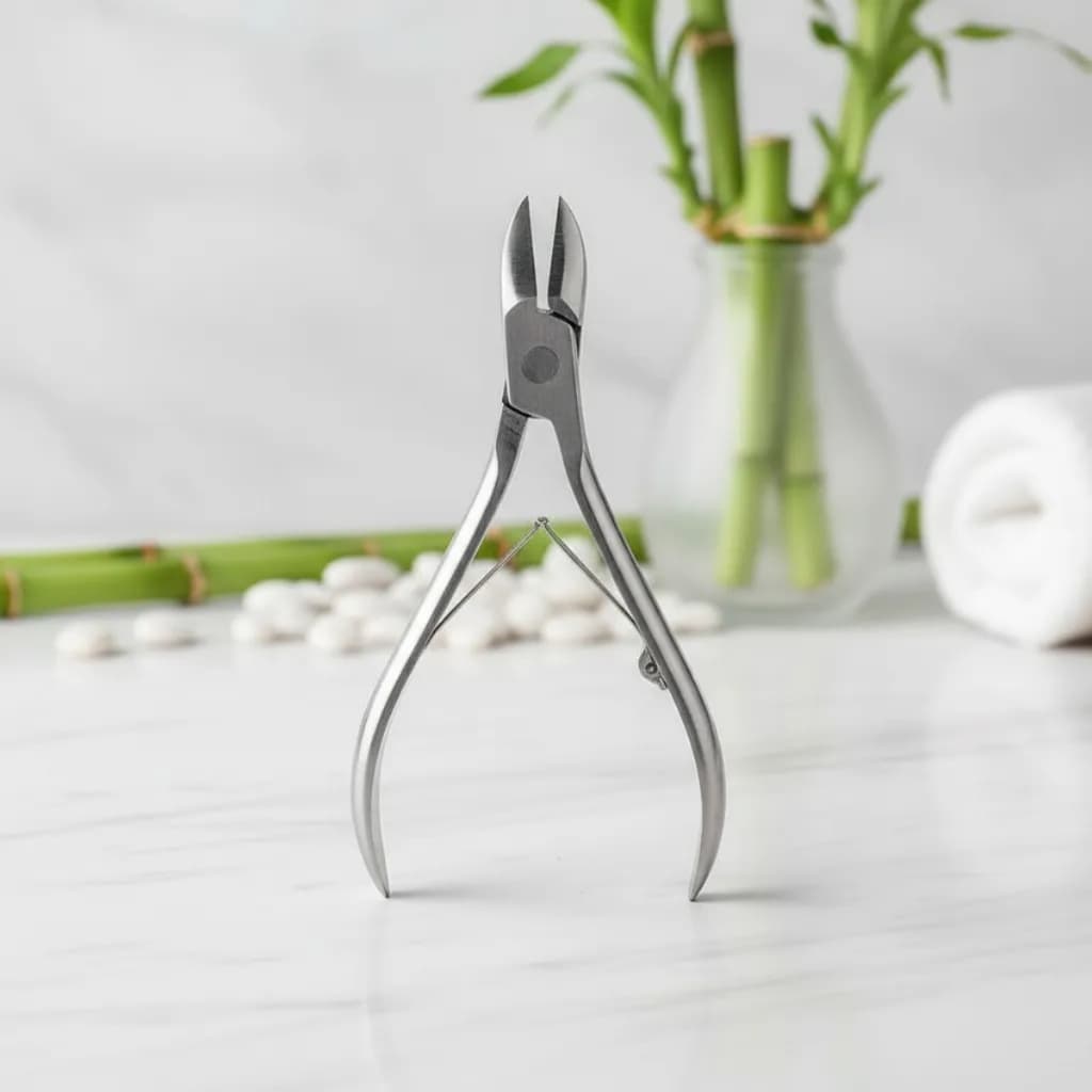 Alicate de Unha Profissional Podologia 18mm x 10cm Inox Autoclavável para Unha Encravada Manicure Pedicure