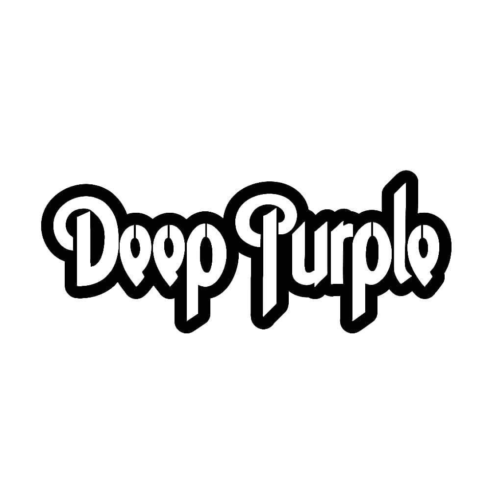 Decoração Parede Rock quadro decorativo Rock aplique de parede mdf alto relevo deep purple