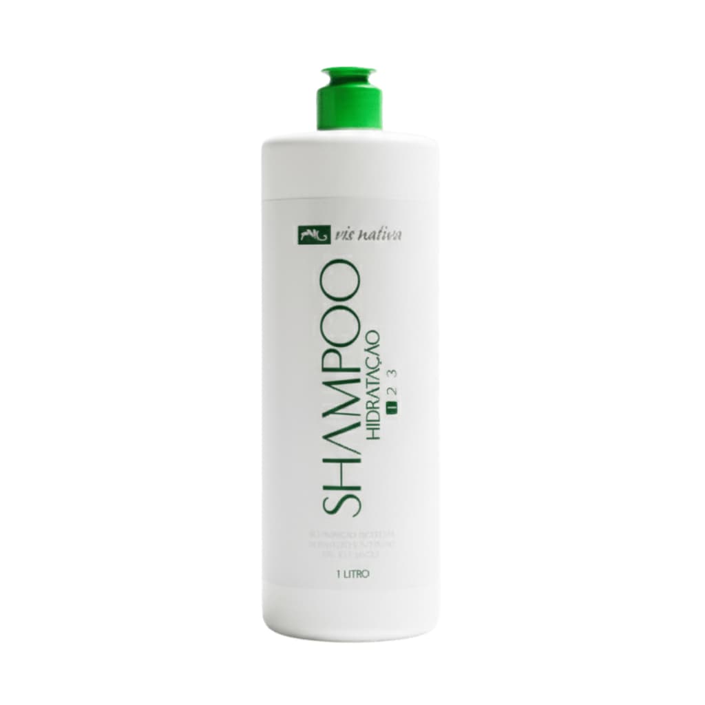 Shampoo Hidratação Vis Nativa 1 Litro | Restauração Profunda Maciez Brilho Nutrição para os Cabelos