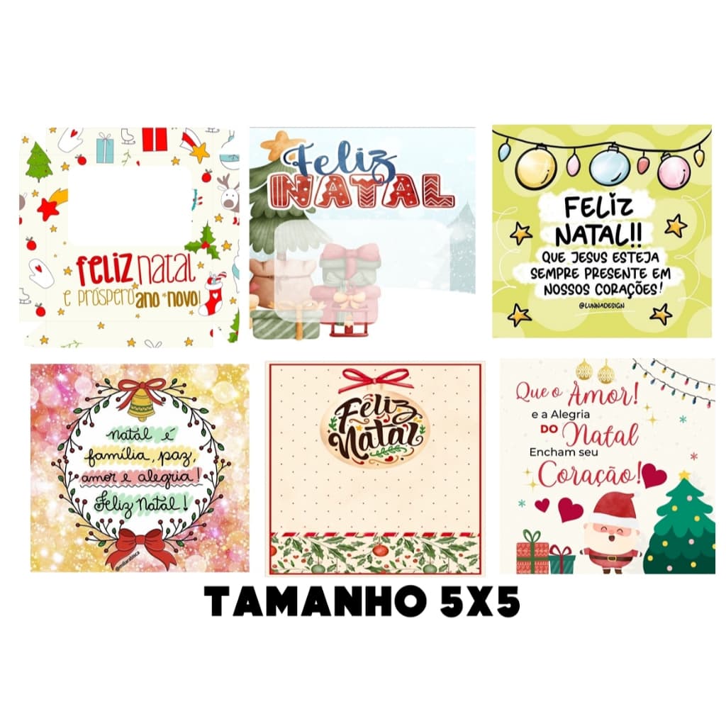 Tag de Natal pra brinco - entrega rapida