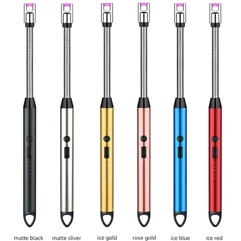 Kit Acendedor de Plasma Ecológico para Fogão Velas Camping Usb Luxo