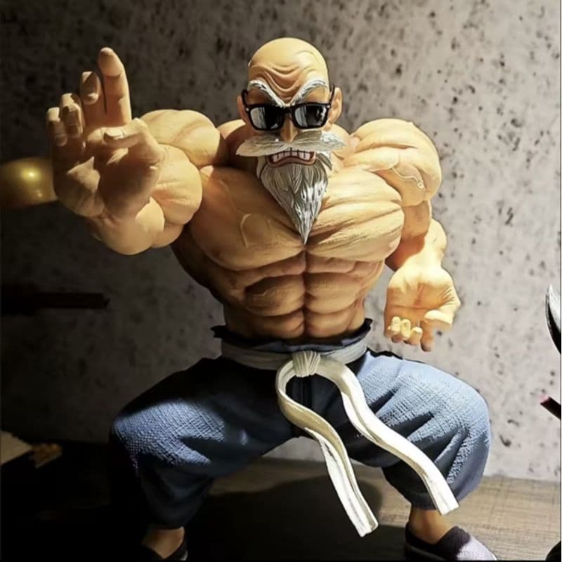 Figure colecionável Mestre Kame (Dragon
Ball) - versão musculosa