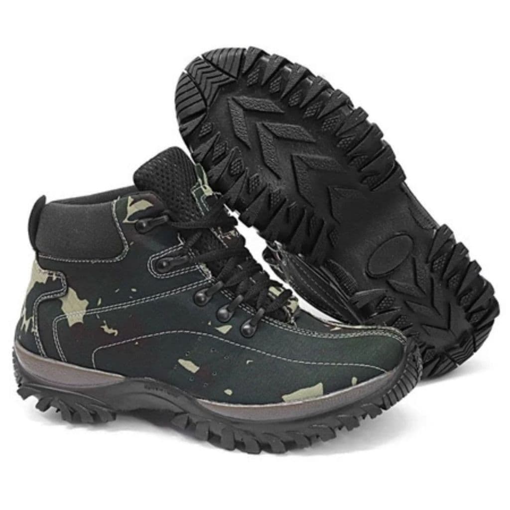 Bota Adventure Coturno Camuflado Oferta