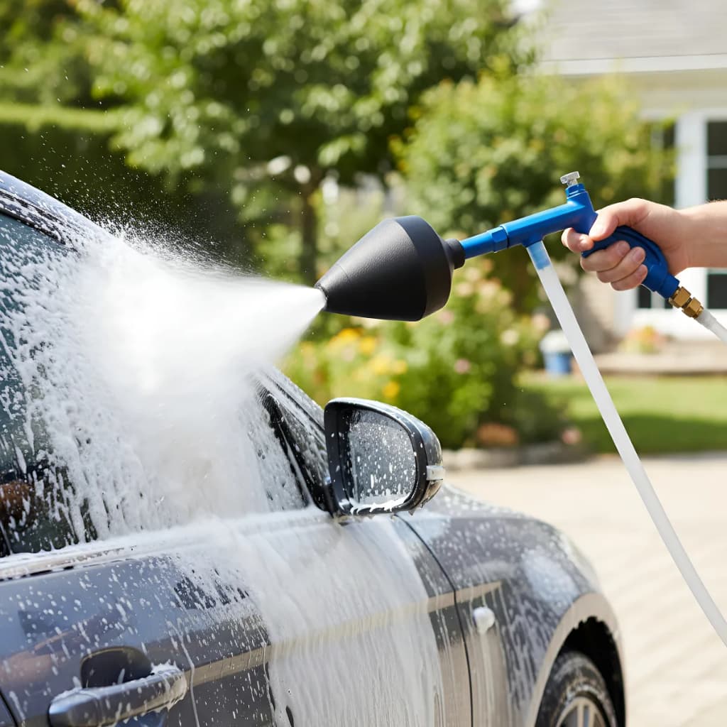 Bico Gerador de Espumas para Compressores para Lavagem de Carros e Motos tipo Snow Foam Lava-Jato