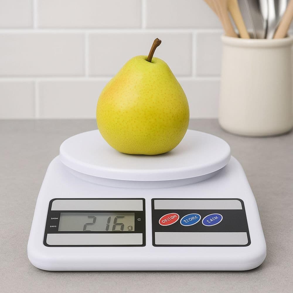 Balança Digital Cozinha 10kg Eletrônica Cozinha Peso Gramas Quilos Medição Alimentos Dieta Culinária
