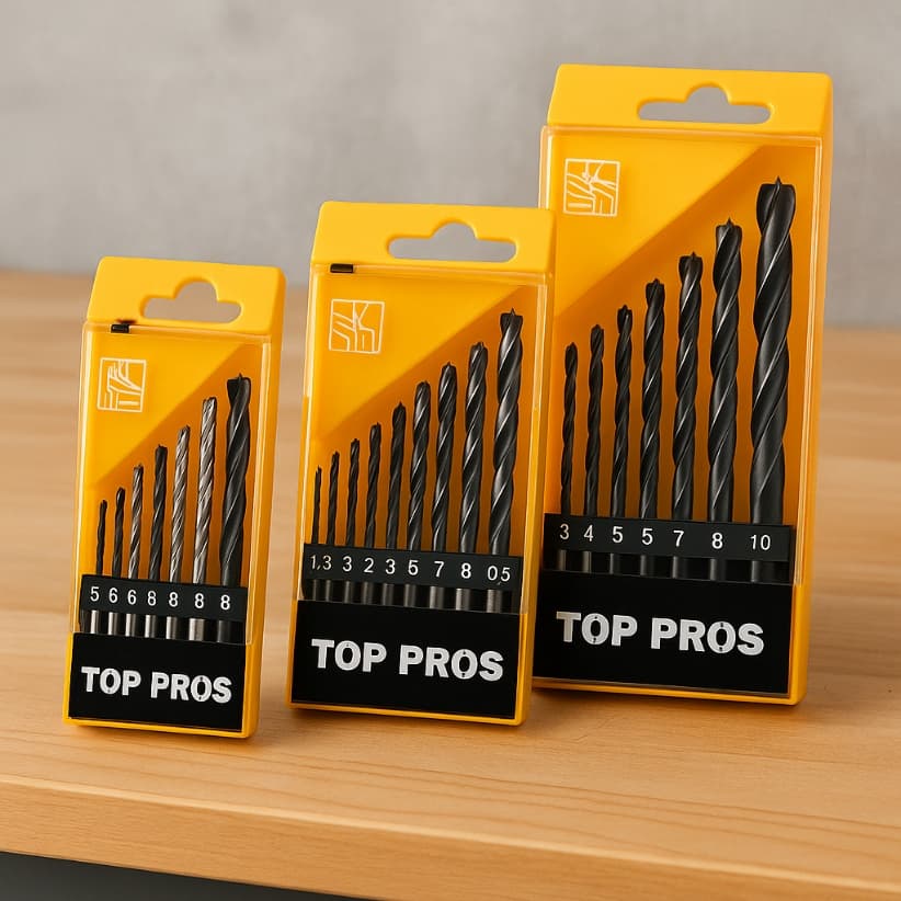 Jogo de Brocas para Metal e Madeira 1,5mm a 10mm Kit Perfuração