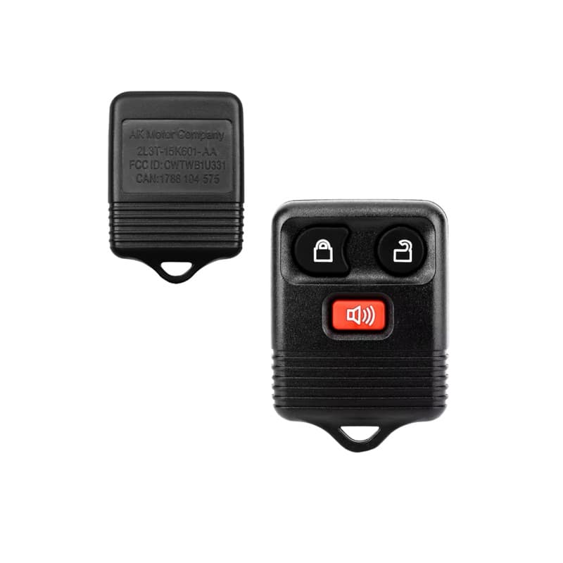 CONTROLE CARCAÇA OCA FORD ECOSPORT RANGER F150 COM 3 BOTÕES