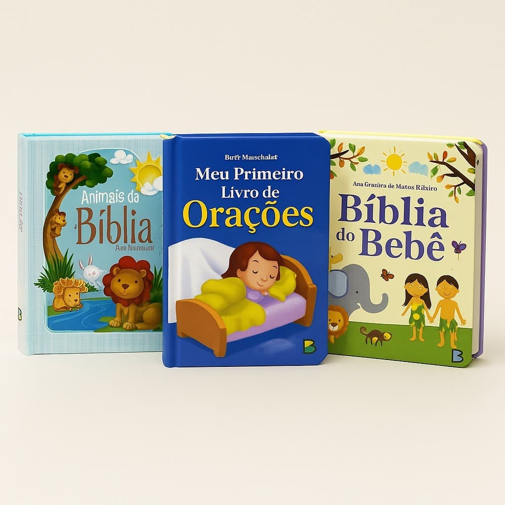 Kit 3 livros Primeiros Passos com Deus | Incentivando a vida cristã