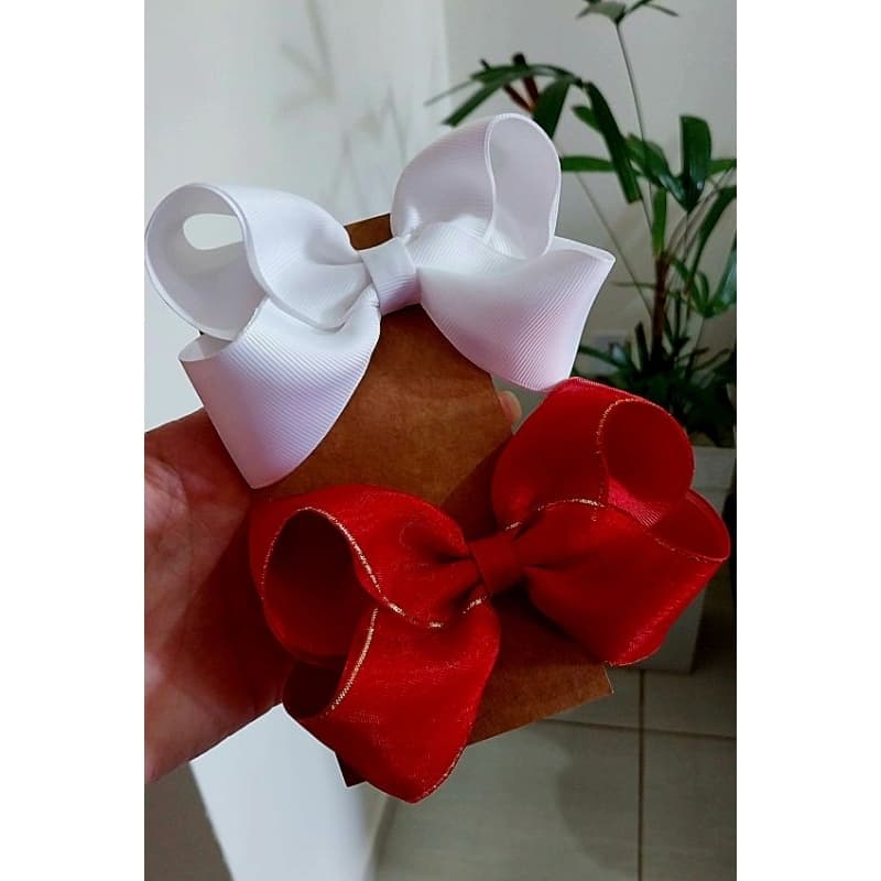 kit Laços Boutique Look Réveillon e Natal Laços Natalino e Ano Novo