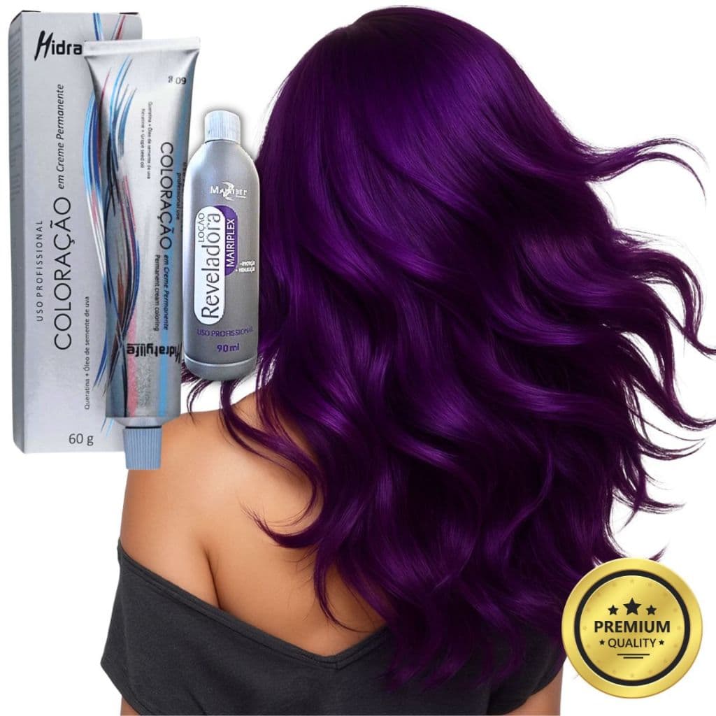 Tinta Cabelo Roxo Violine Intenso 66.226 Hidratycollor / Original Mairibel | Tintura Profissional