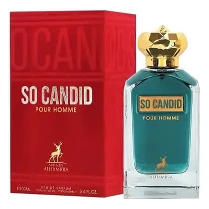 Perfume So Candid Pour Homme Edp Maison Alhambra 100 Ml Masculino