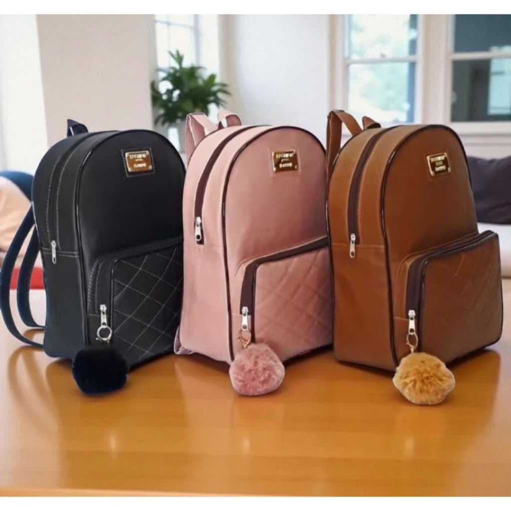 Kit 3 Mochila Feminina Reforçada Pequena Atacado