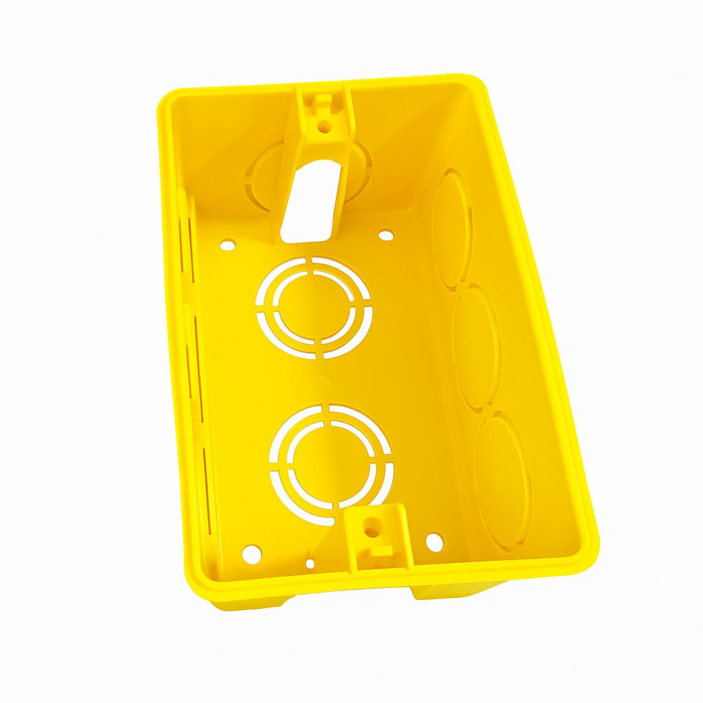 Kit 30 Caixa De Luz 4x2 Amarela Ou Preta Para Embutir