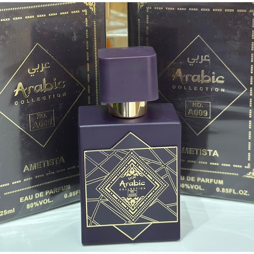 Perfume Árabe Ametista A009 Arabic Collection 25ml