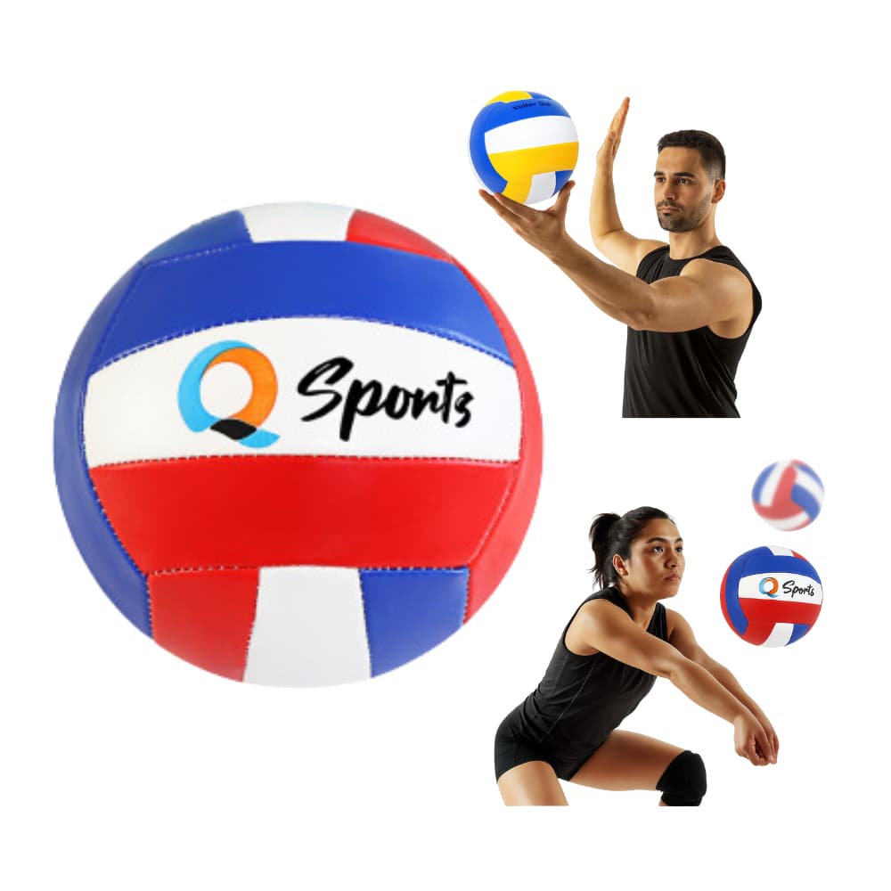 Bola de Vôlei Oficial Tamanho Padrão – Avulsa ou Kit com Bomba de Ar | Praia e Quadra