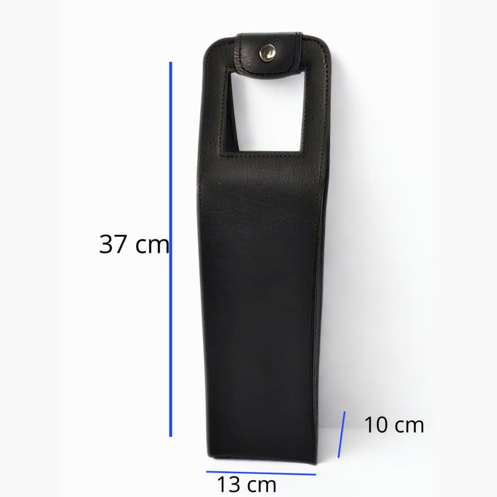 Presenteie Com Estilo - Bolsa Wine Bag Porta Vinho Couro Sintético Eco