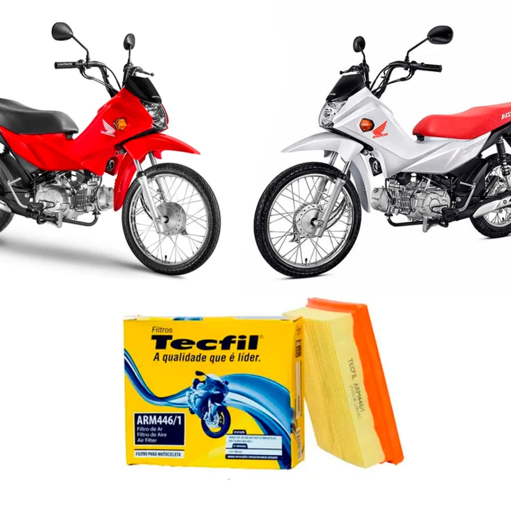 Filtro de Ar Tecfil Para Honda Pop 2015 até 2024 Original Tecfil Honda