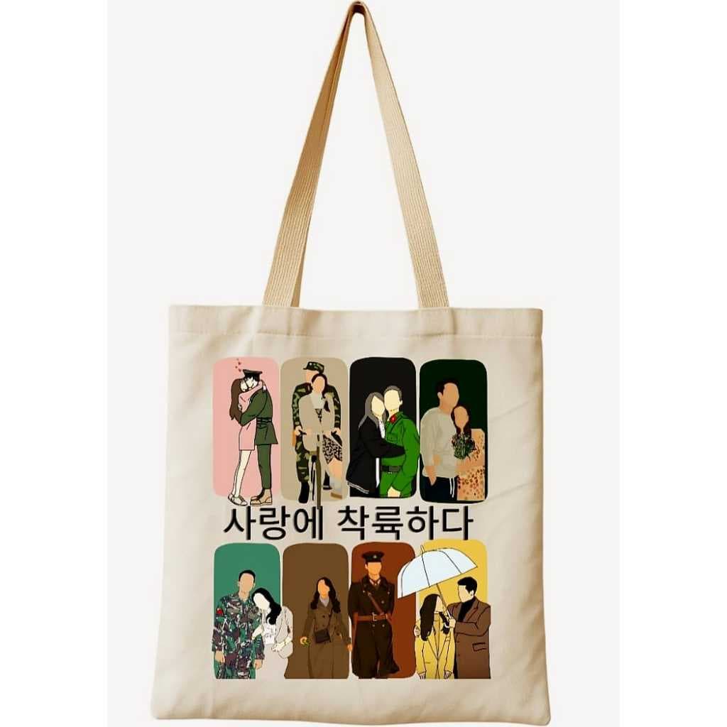 Ecobag Pousando no Amor 2 – Bolsa 30x30 cm | Ecológica | Dorama | Crash i love You