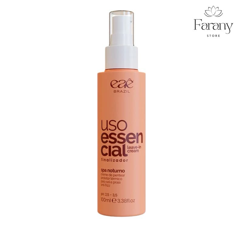 Uso Essencial 100ml Eaê! Leave-in Protetor Térmico Fluído Reparador E Reconstrutor Capilar