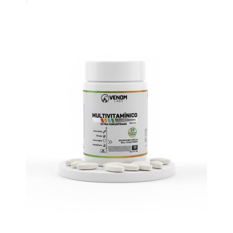 MULTIVITAMÍNICO ULTRA | Energia Imunidade Treino e Dia a Dia | 30 capsulas |