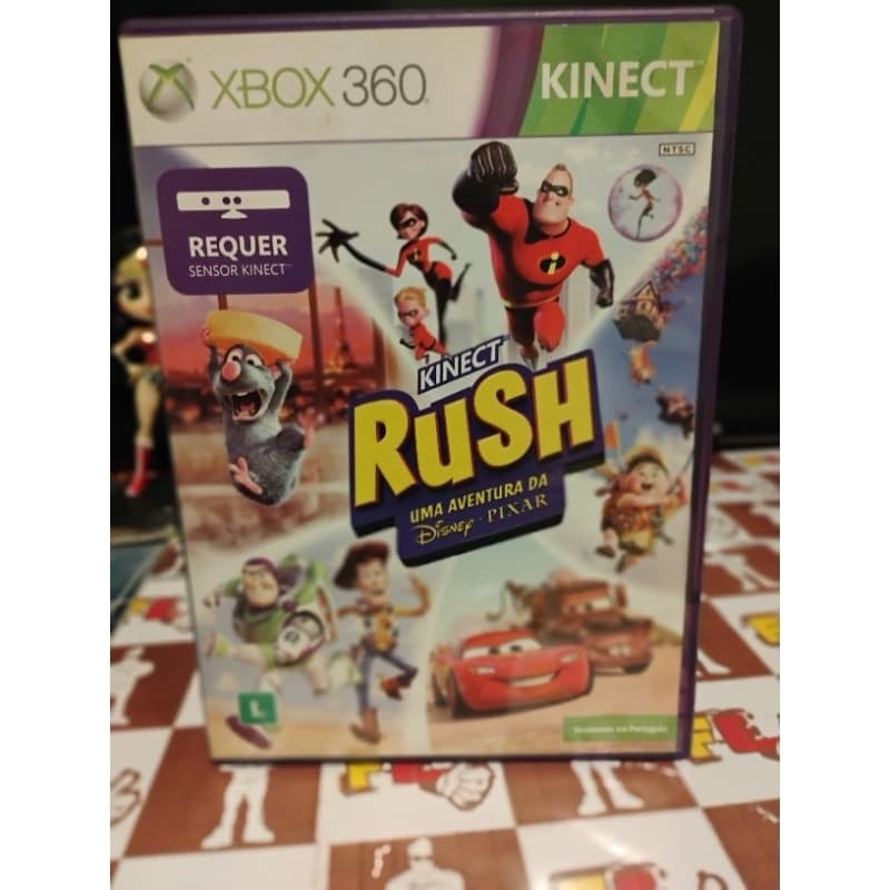 Ruah Disney Kinect-Xbox360 Original Mídia Física
