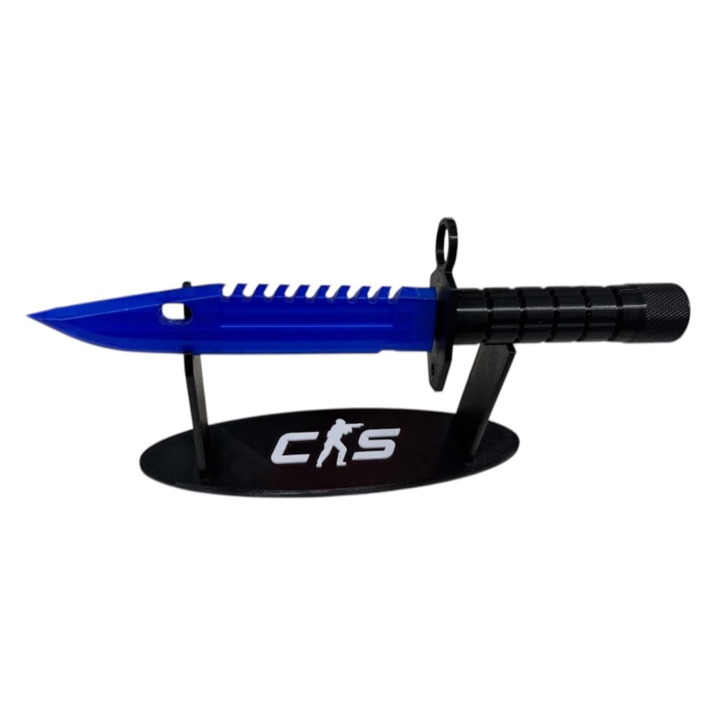 M9 Bayoneta C/S Suporte CS2 CSGO Personalizado 3D Alta Qualidade, Item Decorativo feito em 3D Gamer