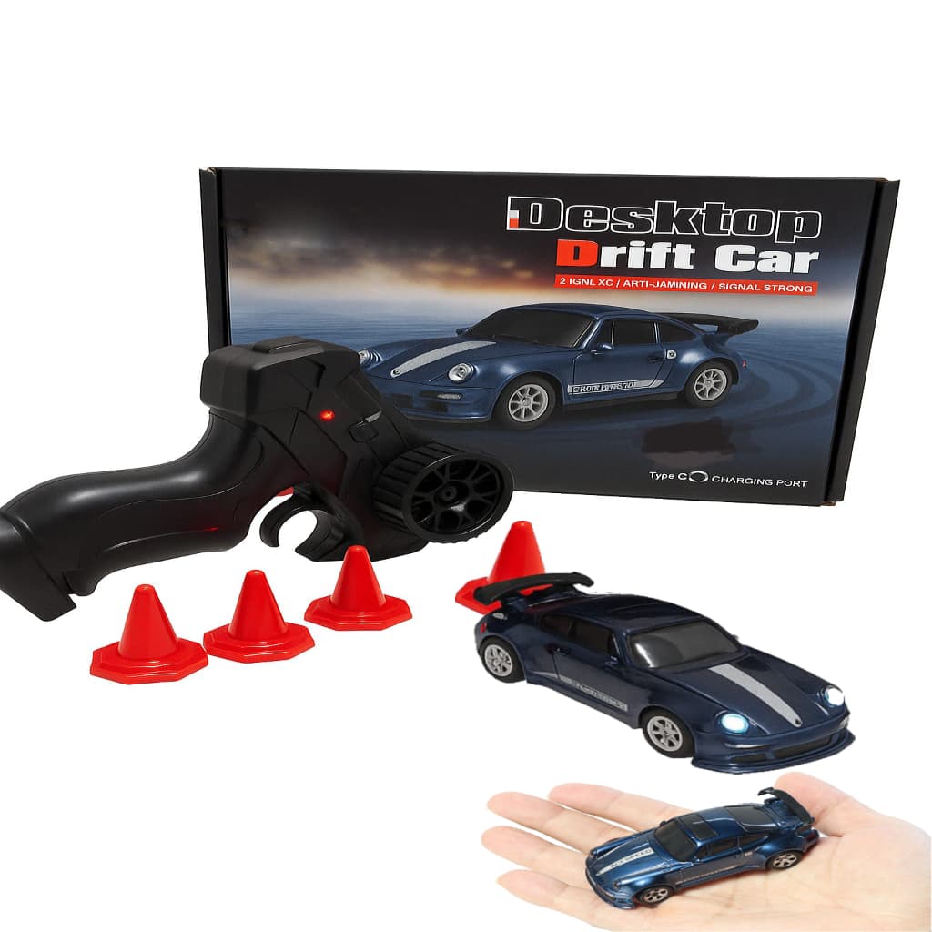 Carrinho Controle Remoto Drift 4x4 Recarregável  Tipo Hot Wheels Infantil Mini RC 1:64