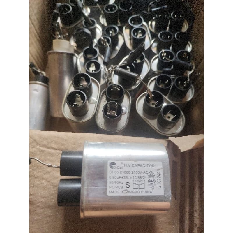 5 capacitor diversas potências