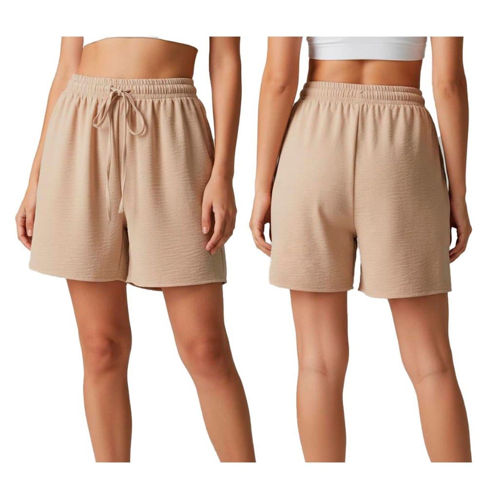 Shorts Feminino Algodão Bermuda Adulto - Envio Imediato