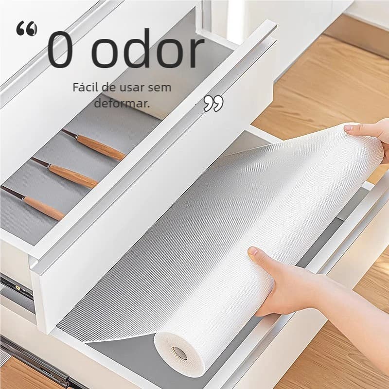 Forro para Gaveta/Armário – Multiuso, Organização para Cozinha e Quarto