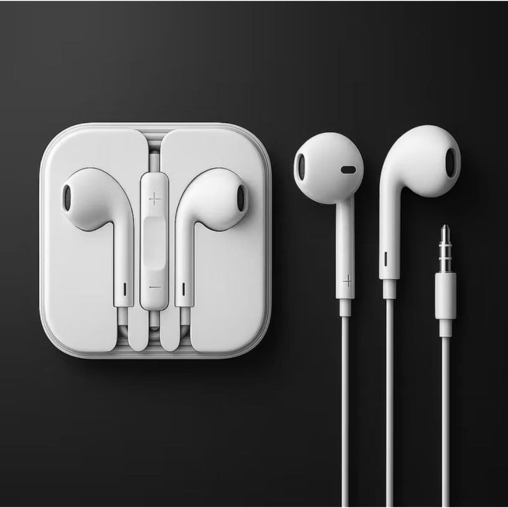 Fone de Ouvido Com Microfone P2 Fone Com Fio Universal Fone Branco de Ouvido Celular Fone Notebook