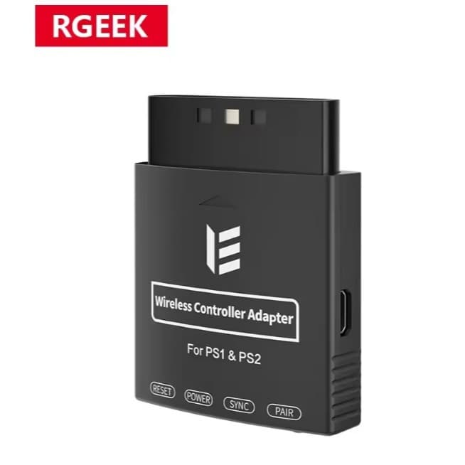 Adaptador PS1 e PS2 Blueretro Bluetooth sem fio / RGEEK