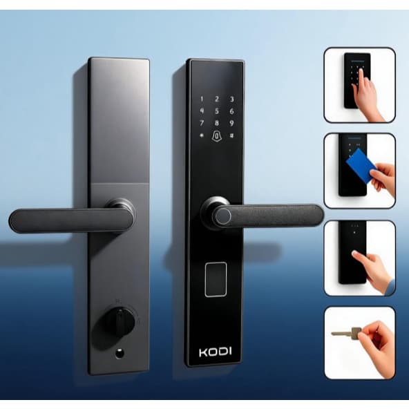 Fechadura Inteligente para Porta com Biometria e Acesso Remoto | Bluetooth 🔒 -M15