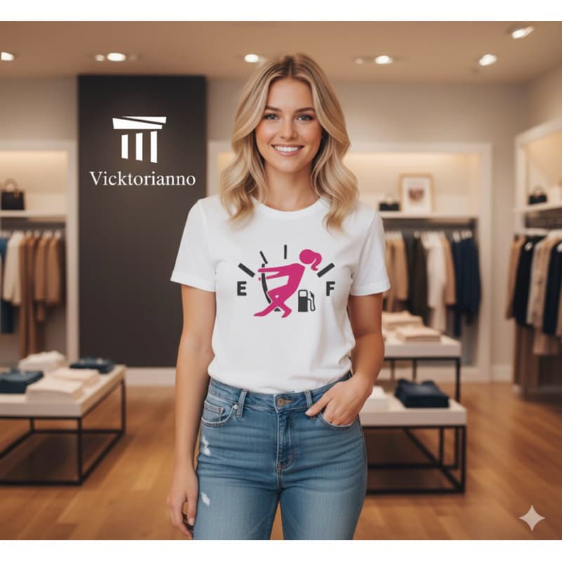 Camiseta nareserva feminiva em mmalha 100% algodao