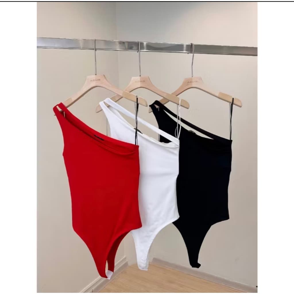 Body Confort Flex Suplex moda gringa - Body com bojo