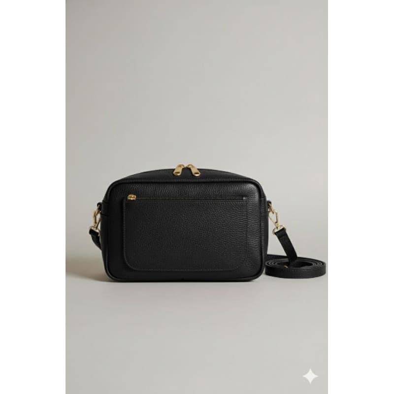 BOLSA EM COURO FEMININA MEDIA COM ALÇA AJUSTÁVEL