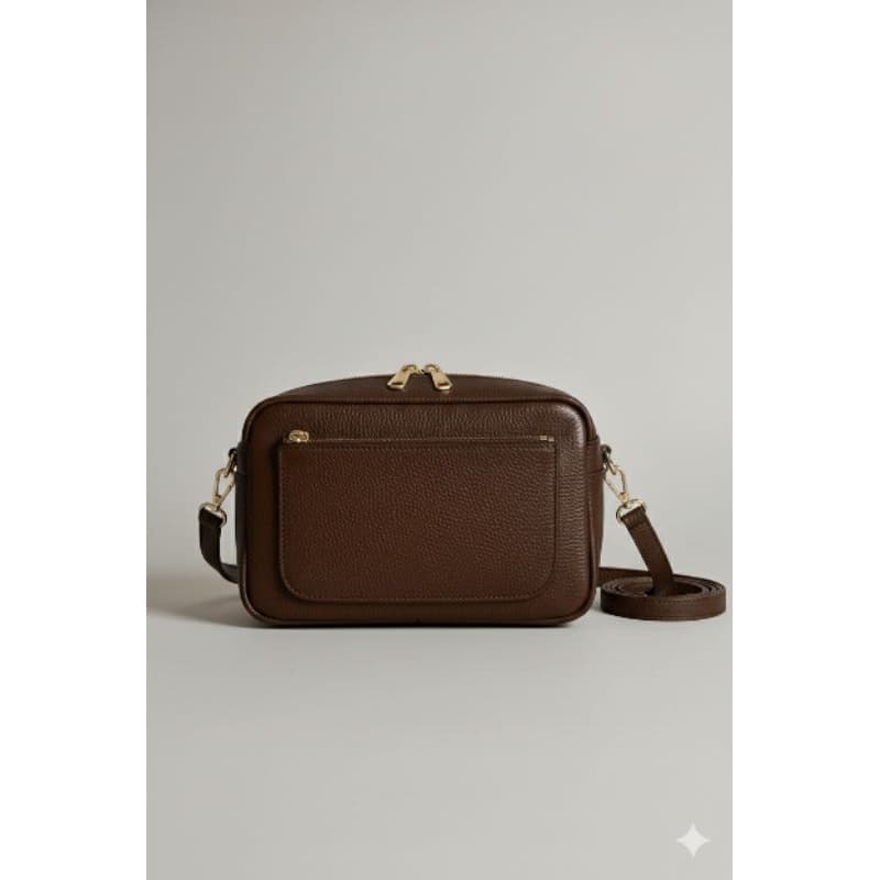 BOLSA EM COURO LEGÍTIMO FEMININO