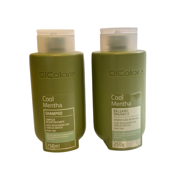 Cool Mentha Shampoo E Condicionador Para Cabelos Oleosos.