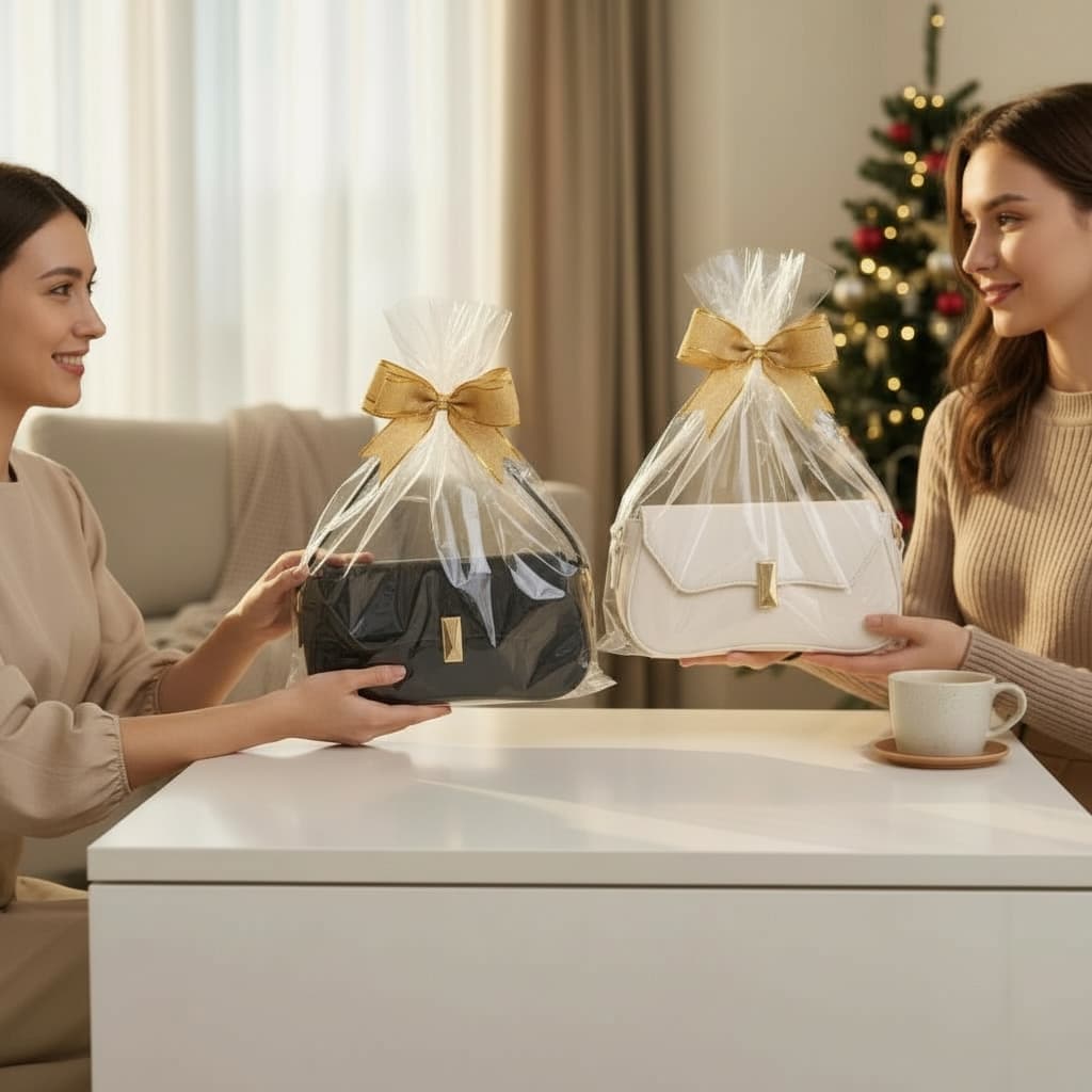 Bolsa Feminina Luxo Elegante De Ombro Kit 2 Bolsas Envio Imediato Promoção Natal