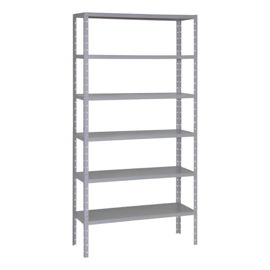 Prateleira De Aço Industrial Armário 90 Com 5 Galvanizada