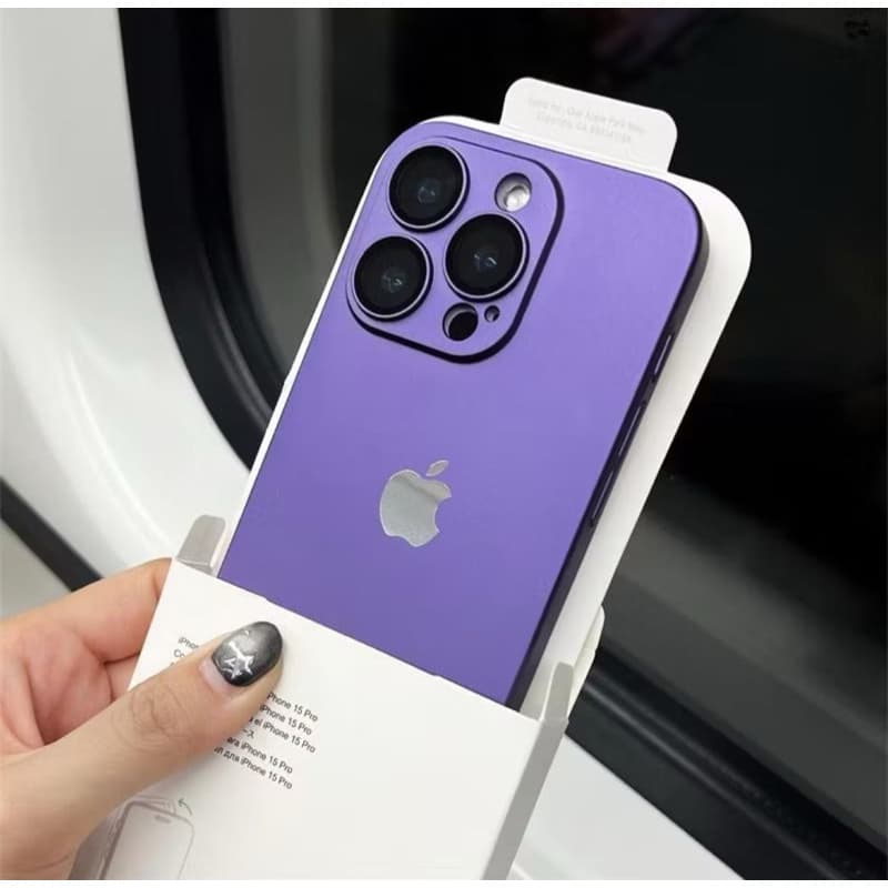 CAPA GLASS IPHONE 16 PRO ROXA