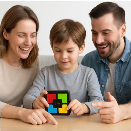 Jogo de Memória Eletrônico Para Idosos Crianças Brinquedo Cognitivo Concentração Raciocínio Lógico