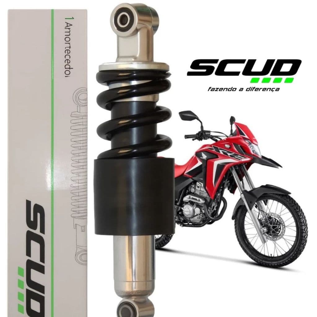 Amortecedor Honda Nxr Bros 125 150 160 Xre 190 Scud Original Todos Os Anos - Modelo Pro Link