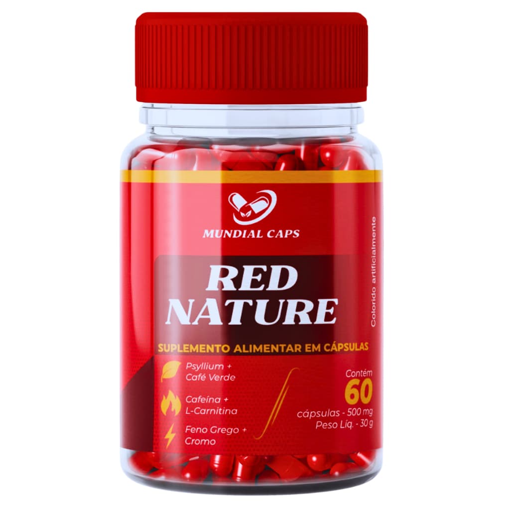 Suplemento alimentar Red Nature 60 capsulas