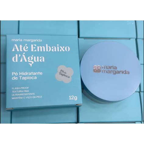 Pó solto - Pó Facial - Pó Hidratante de Tapioca Até Embaixo Dágua - MARIA MARGARIDA