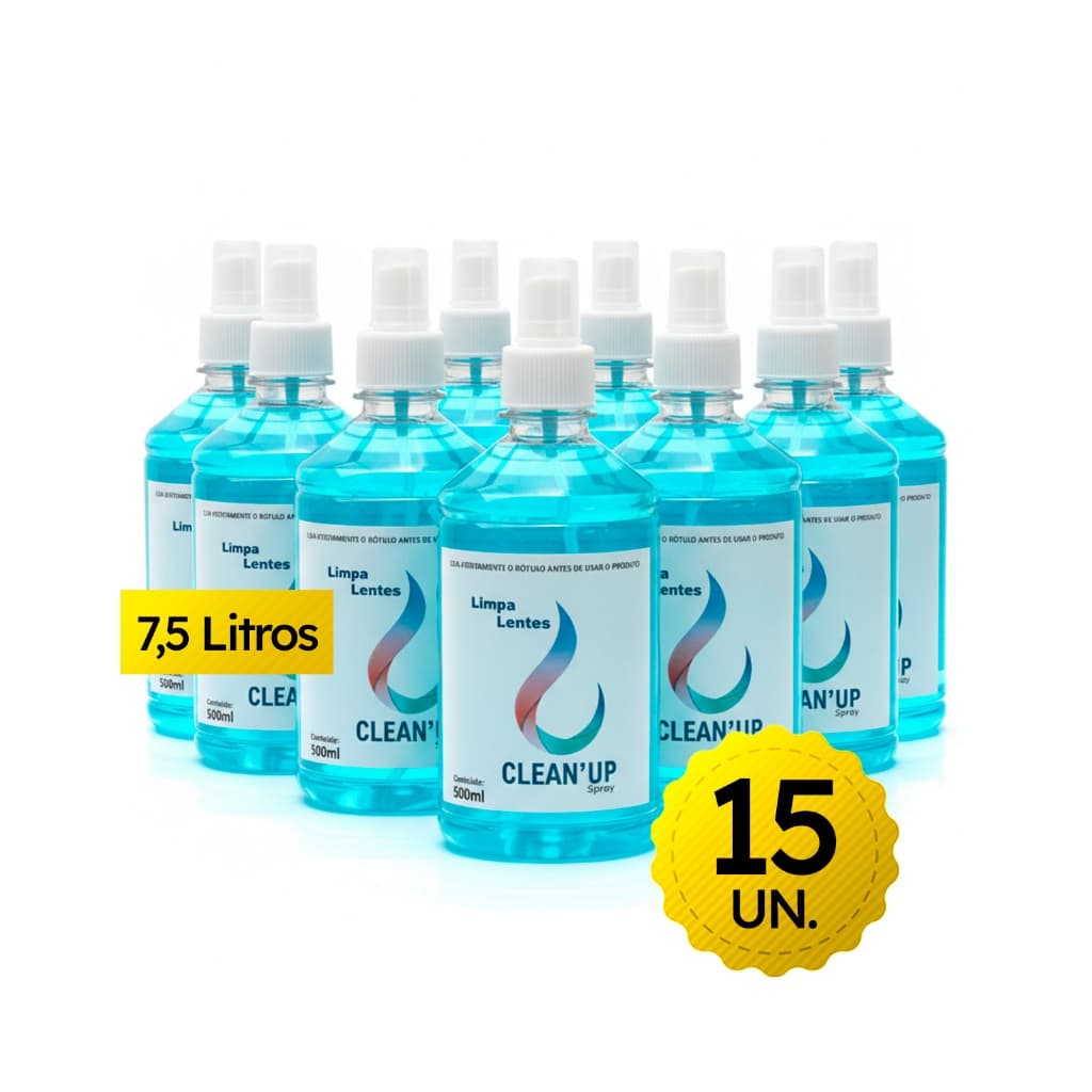 Kit 15 Spray Limpeza Tela Notebook Celular Monitor Multiuso
