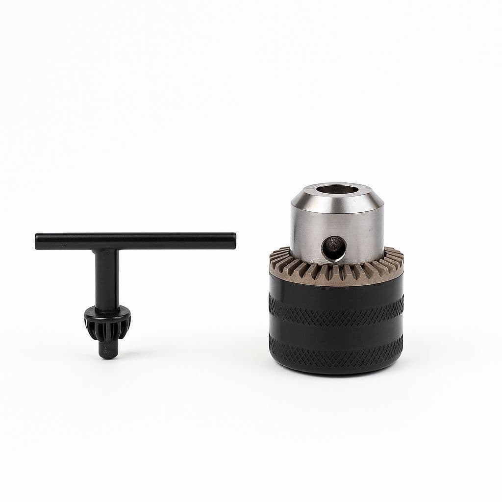 Mandril Com Chave Aperto 13mm 1/2" x 20F Em Aço Alta Precisão Fertak