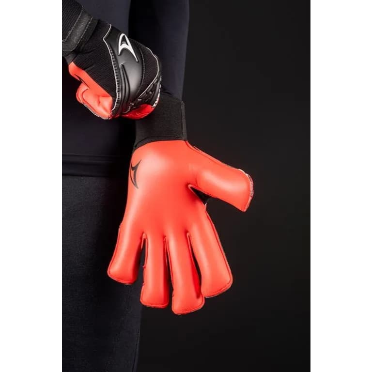 Luva Goleiro Profissional Sky Three Stars Cor Vermelho Tamanho M